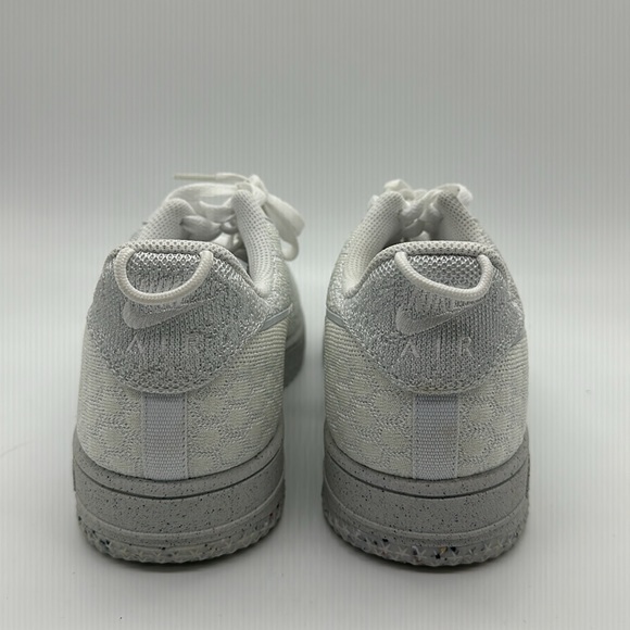Men’s Nike AF1 Crater Flyknit NN White-Summit White DM0590-100 NWOB - Picture 5 of 5